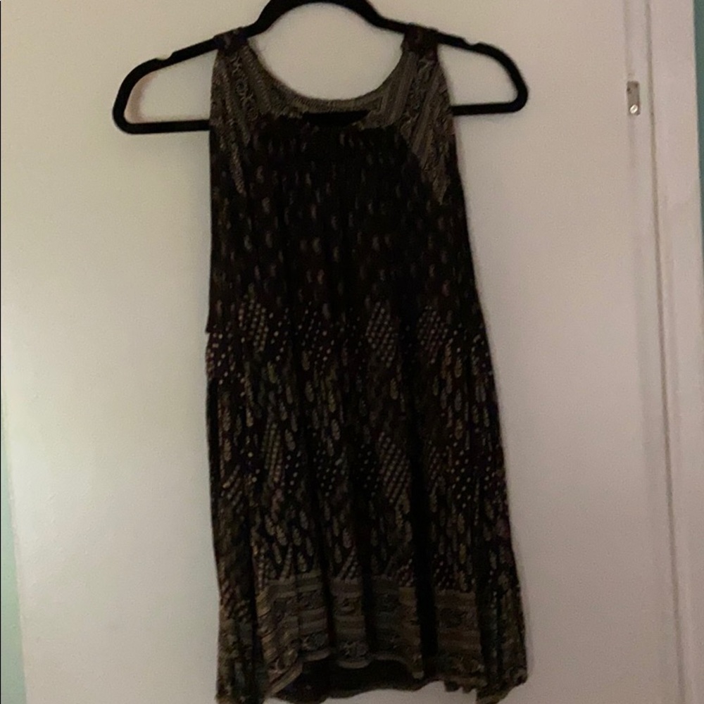 Lucky brand blouse with bare shoulders